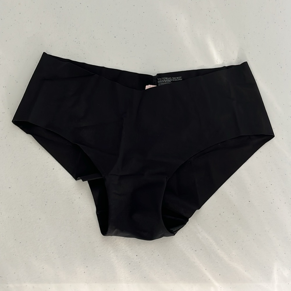 Victoria Secret No Show Black Cheeky Panties
